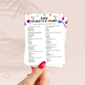 Baby Products Trivia Game