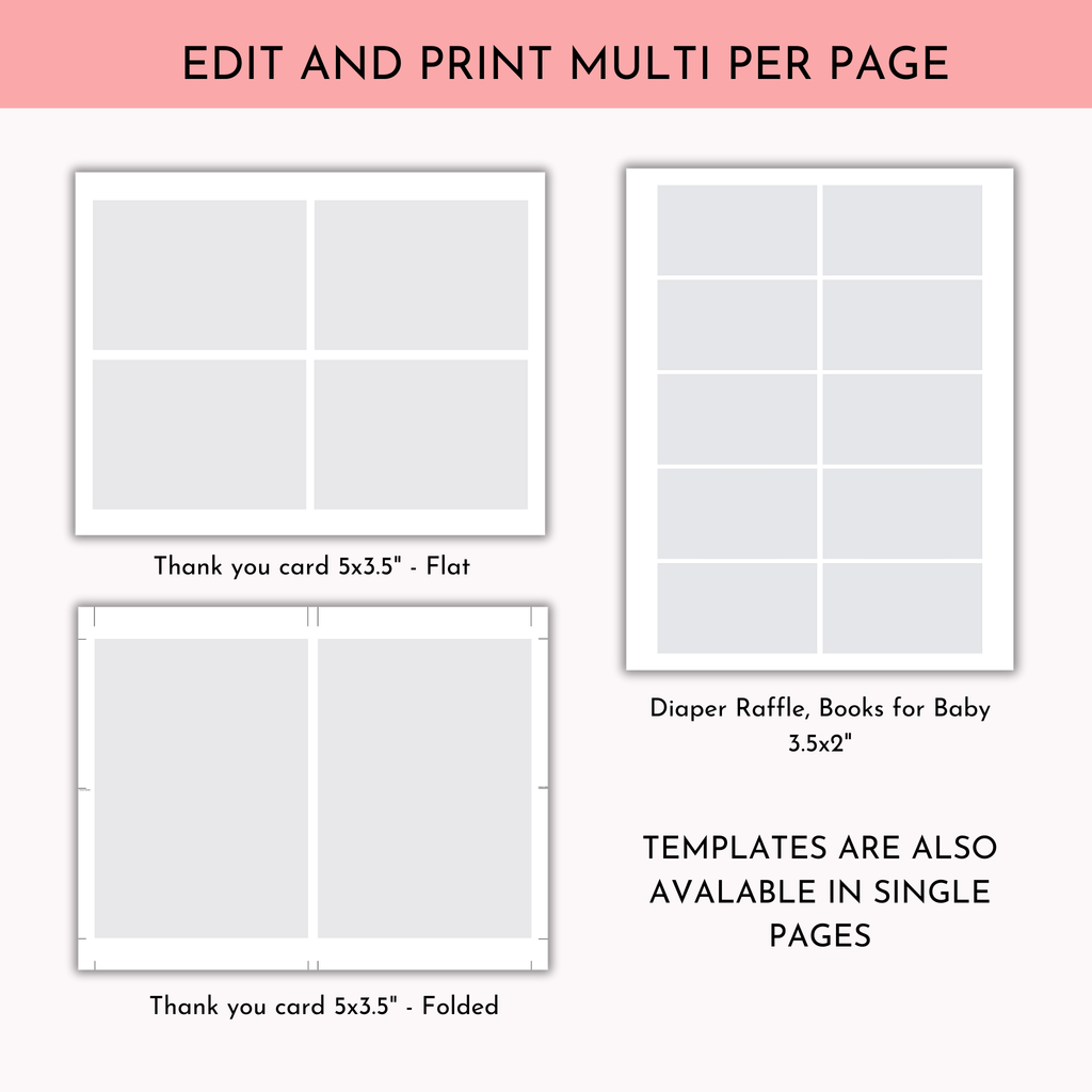 Some Bunny Is On The Way Baby Shower Invitation Bundle