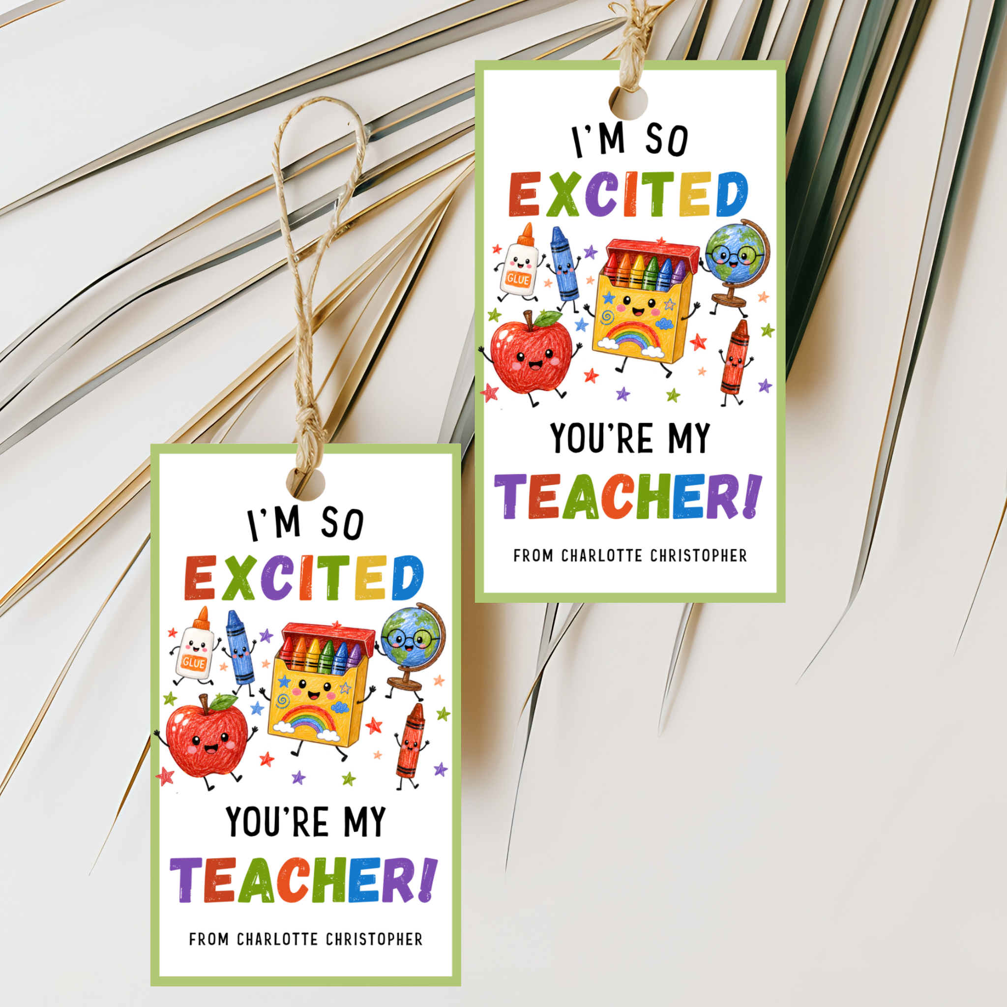 Teacher Gift Tag