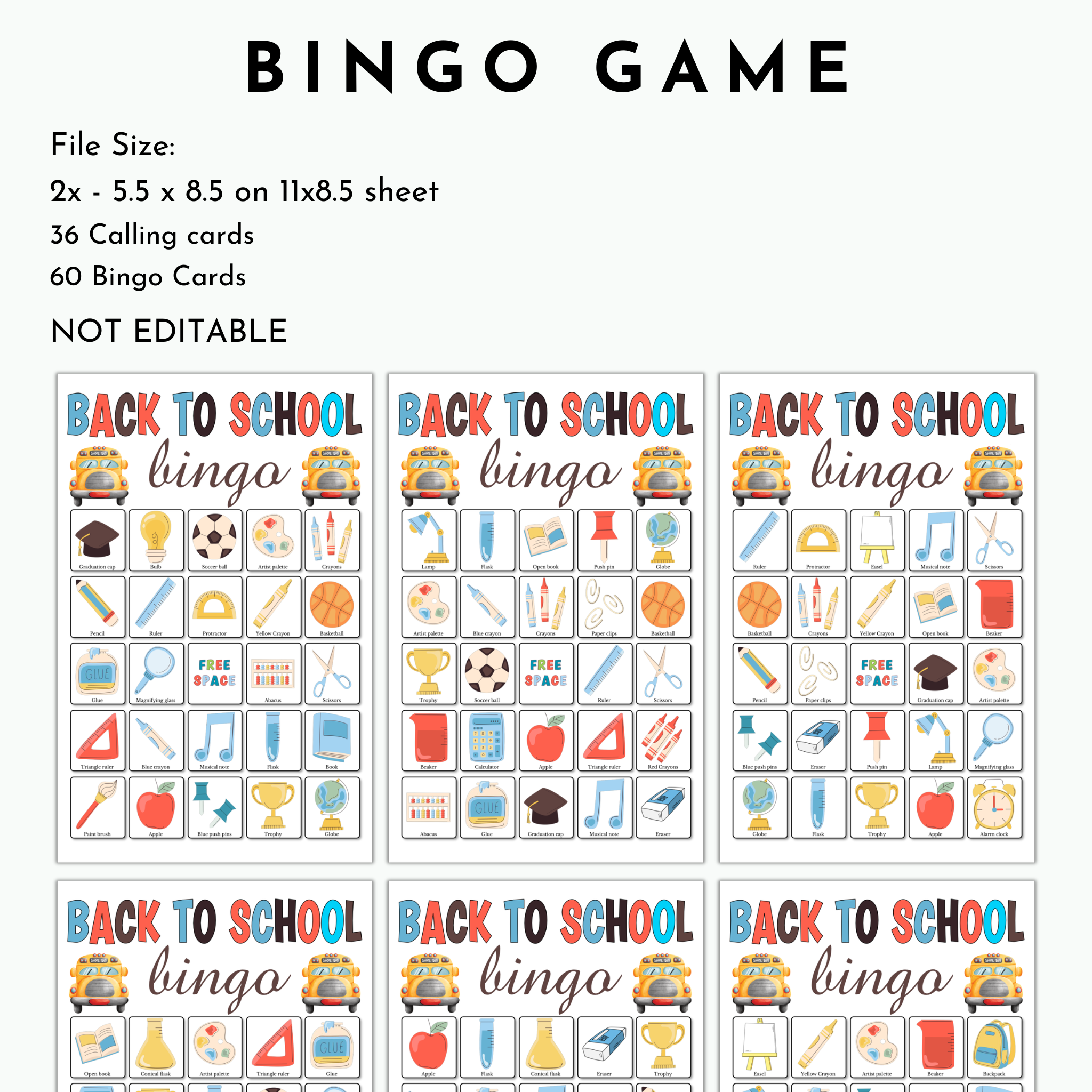 Back to School Game Bundle