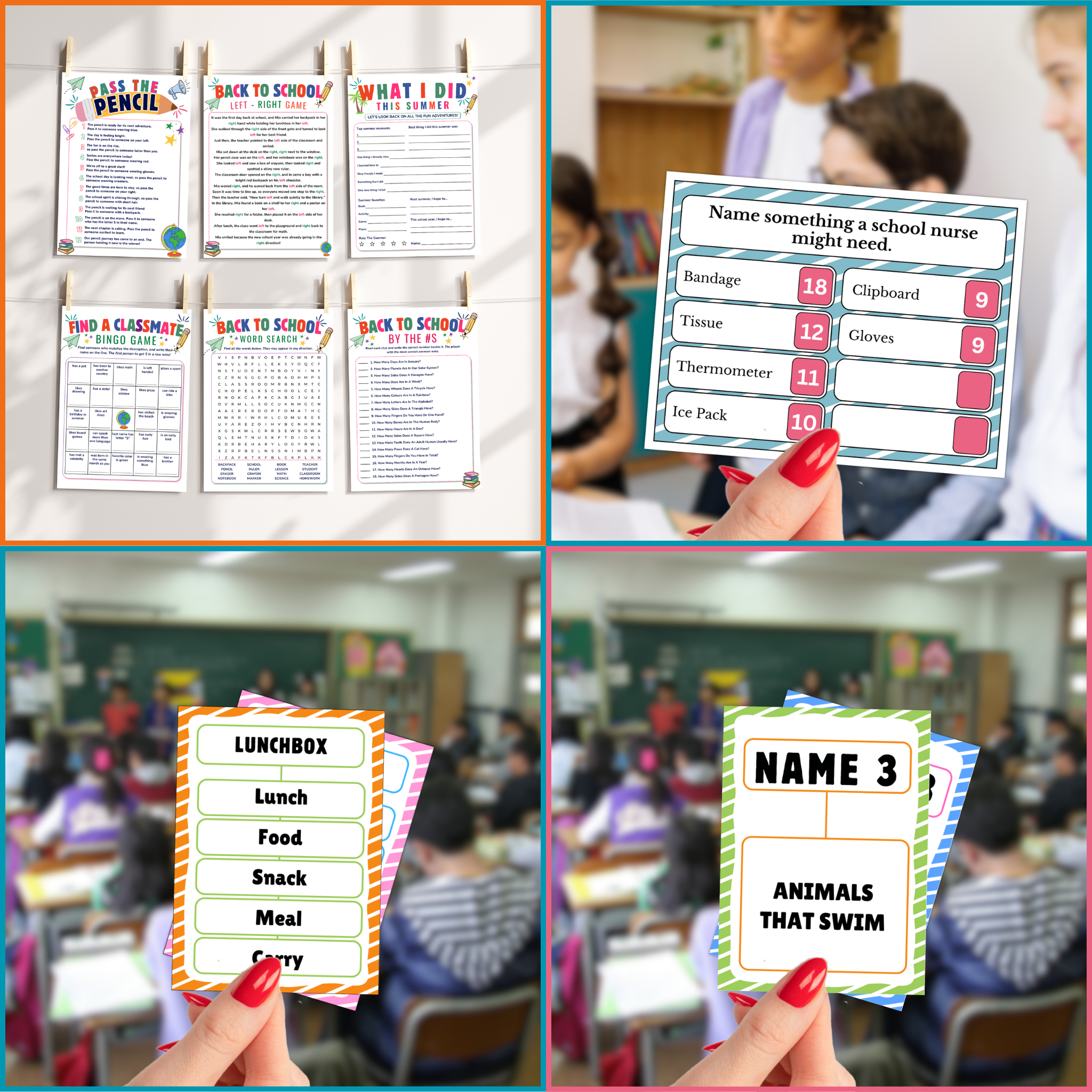 Back to School Game Bundle