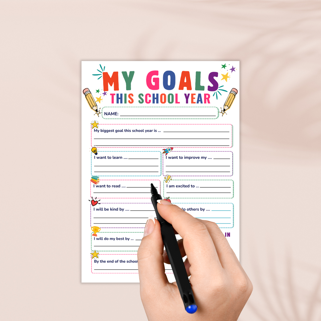 My Goals for This School Year