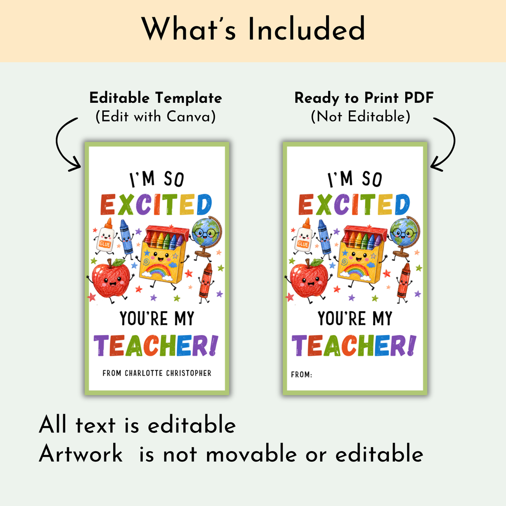 Teacher Gift Tag