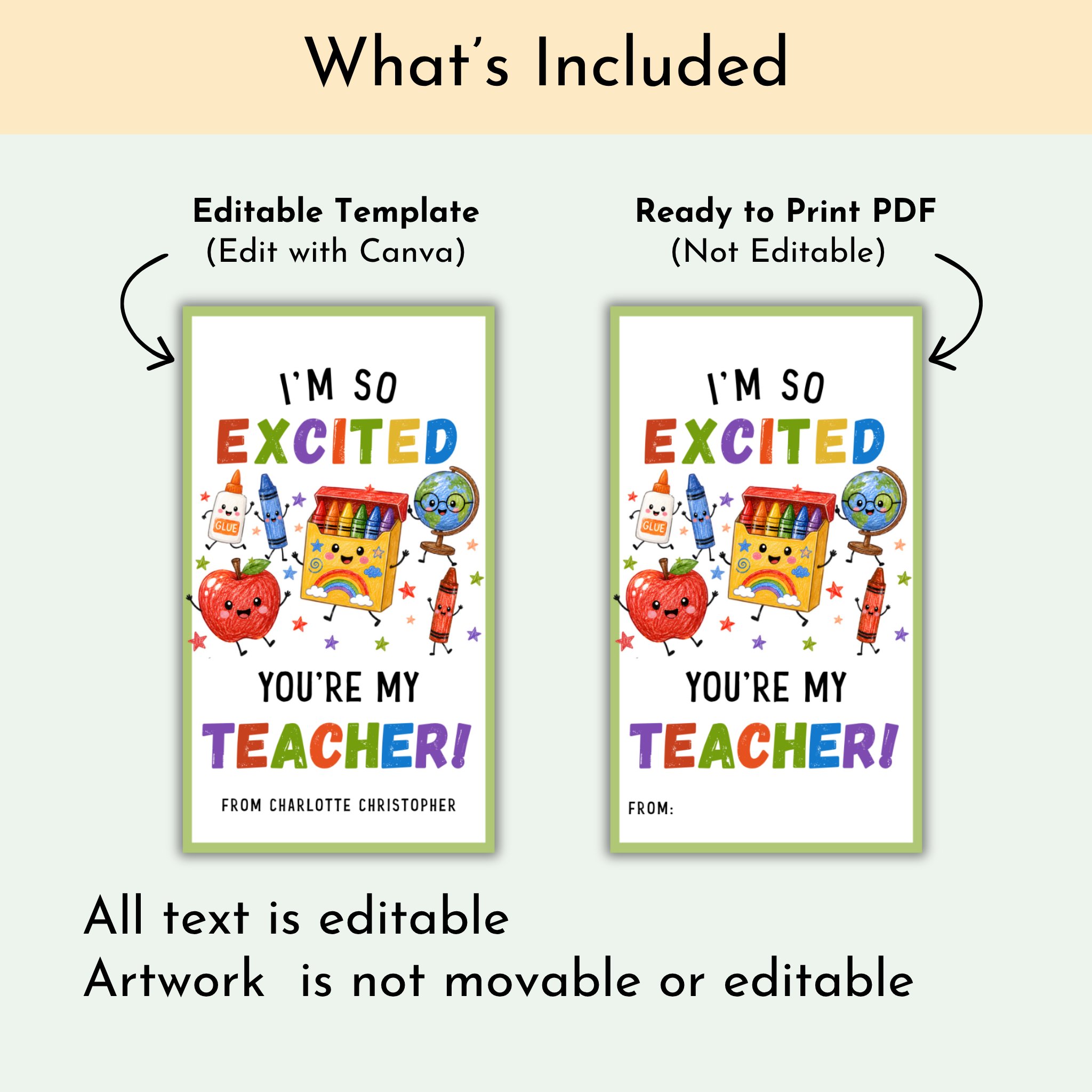 Teacher Gift Tag