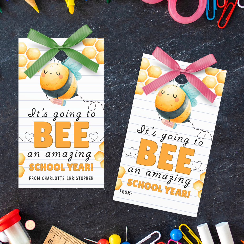 Bee Gift Tag