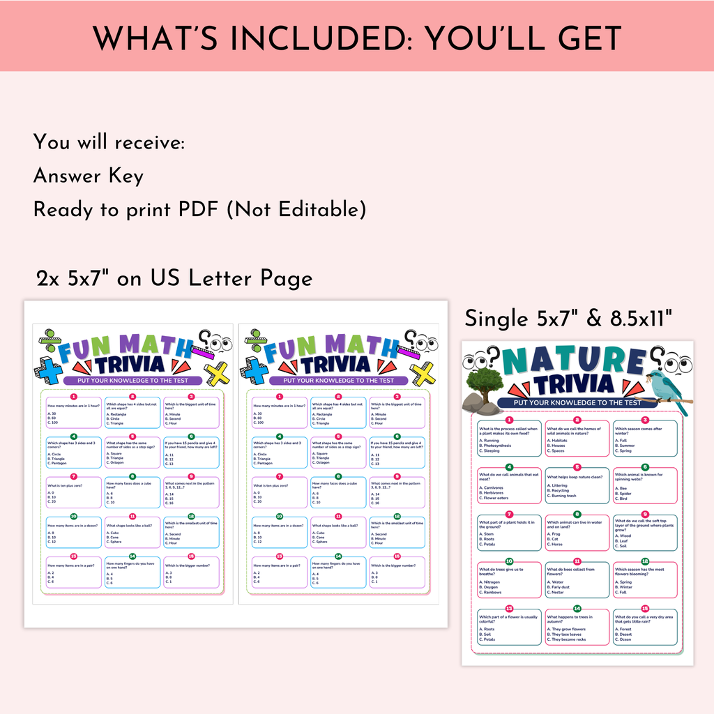 10 Classroom Trivia Games