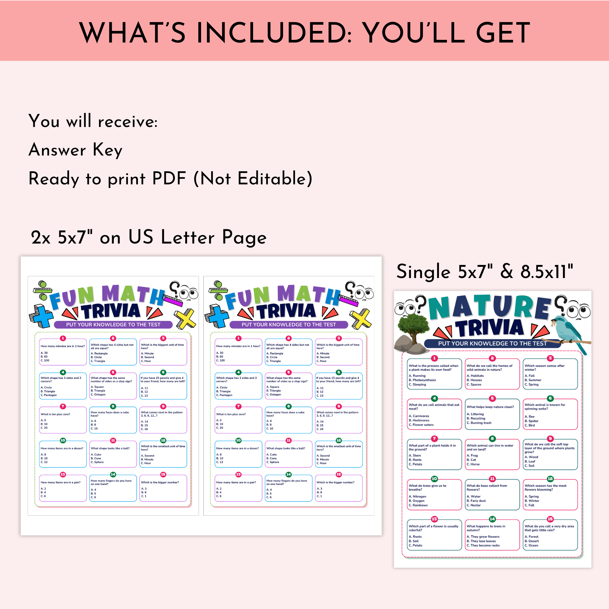 10 Classroom Trivia Games