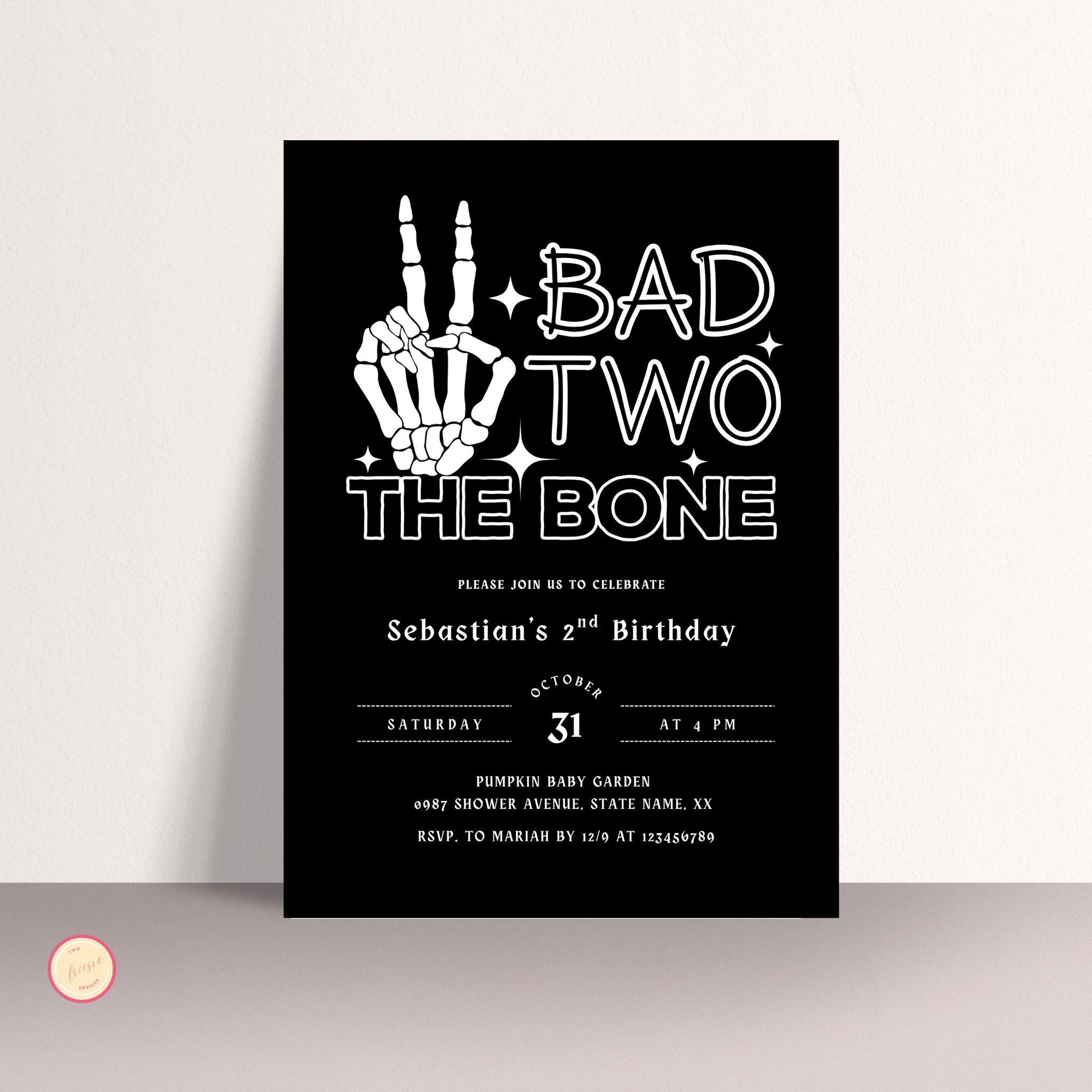 Bad Two the Bone | Black