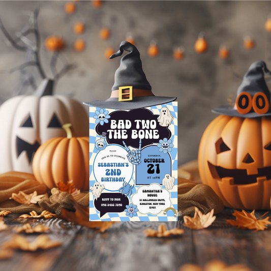Bad Two the Bone | Groovy Blue