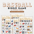 Baseball Bingo Game