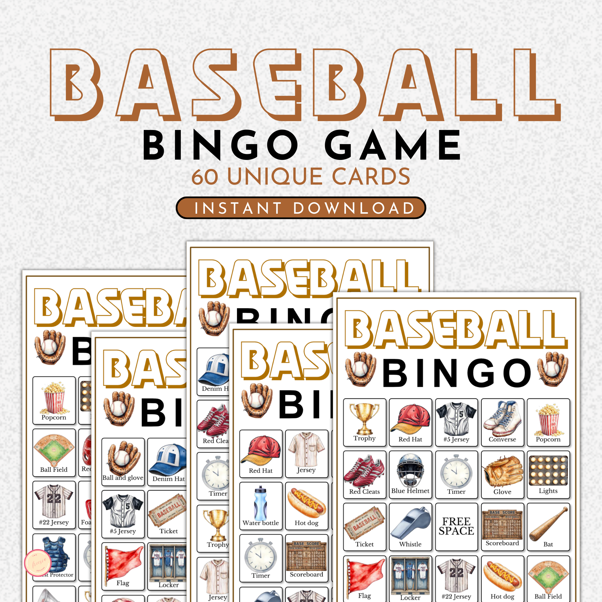 Baseball Bingo Game