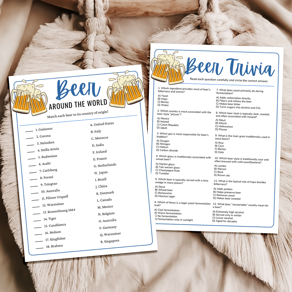 Beer Party Games