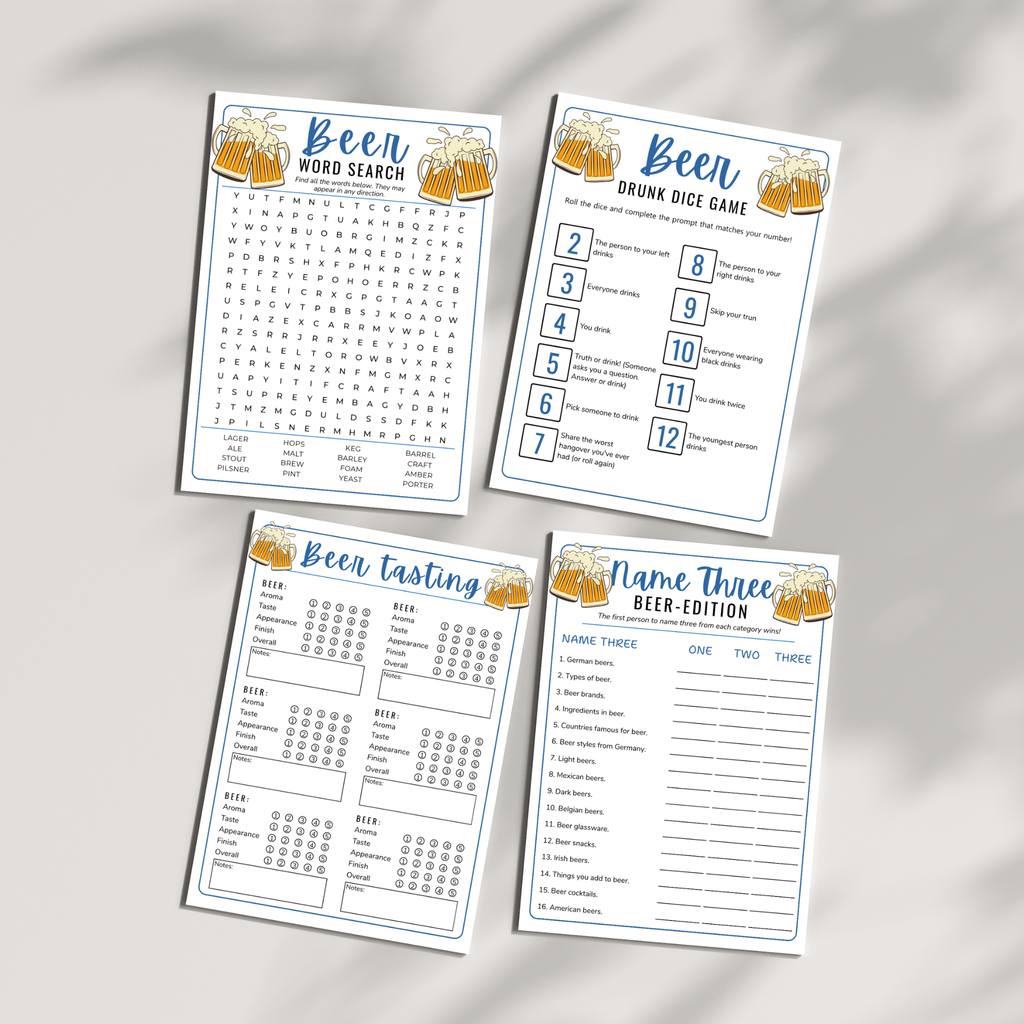 Beer Party Games