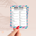 Creation to Revelation Trivia Game