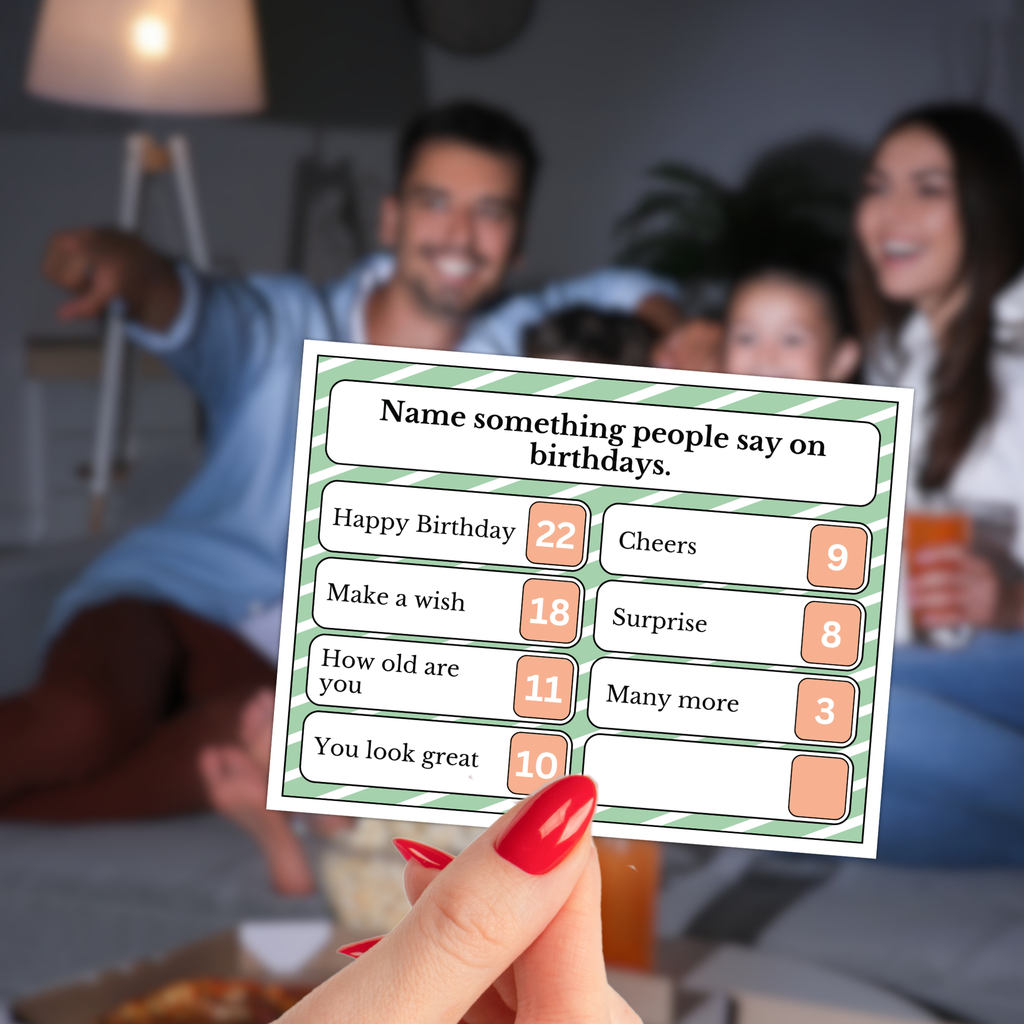 Birthday Friendly Squabble Game