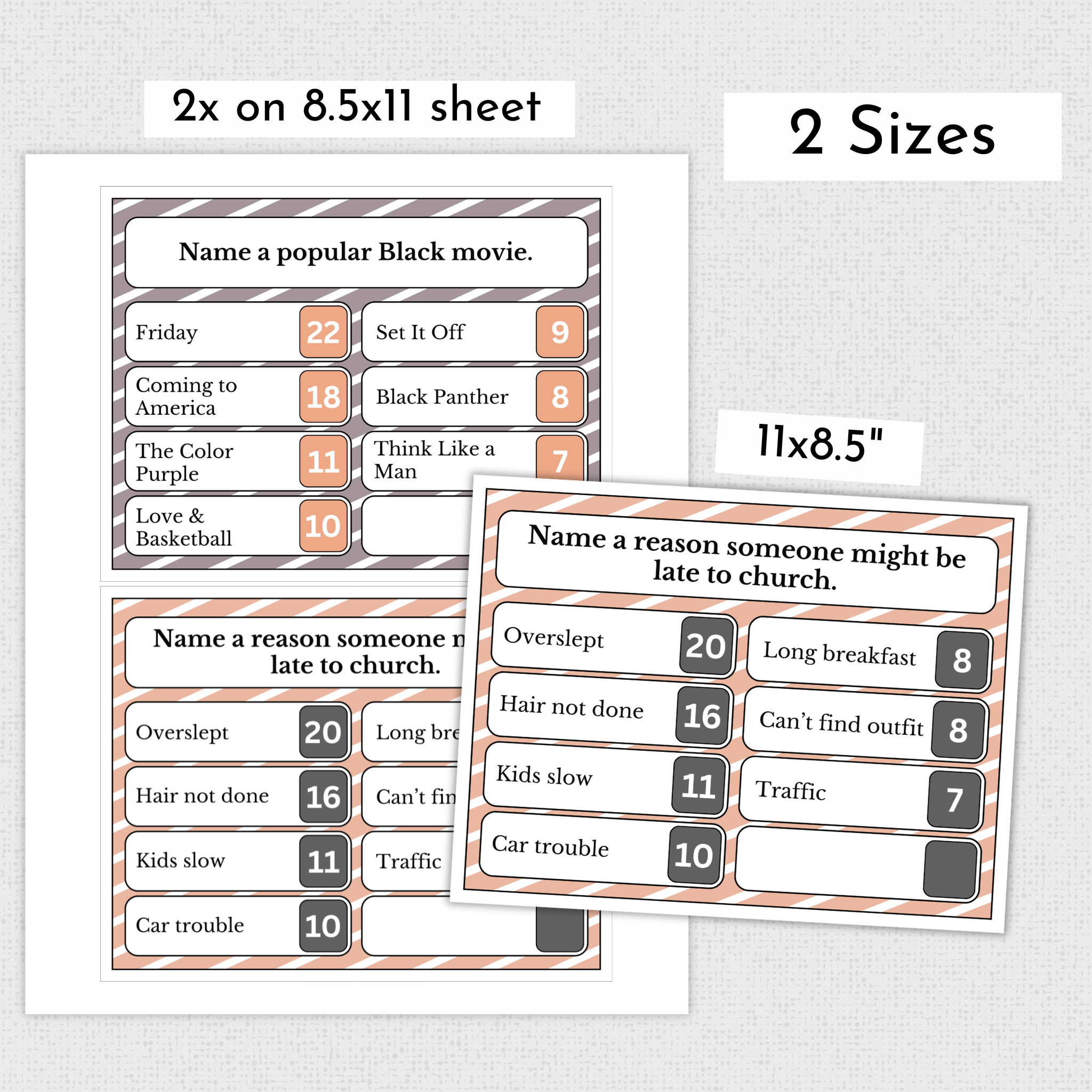 Black Family Squabble Game