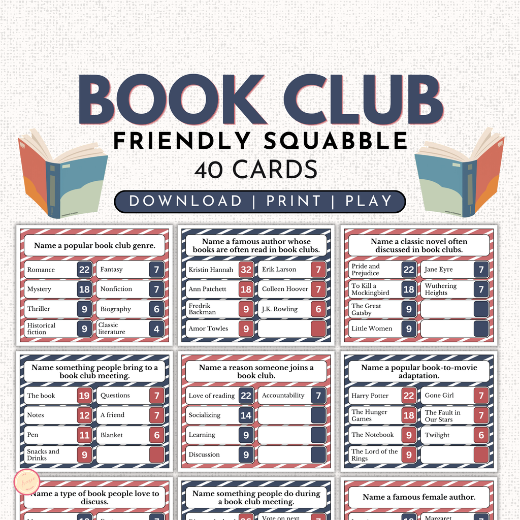 Book Club Squabble Game