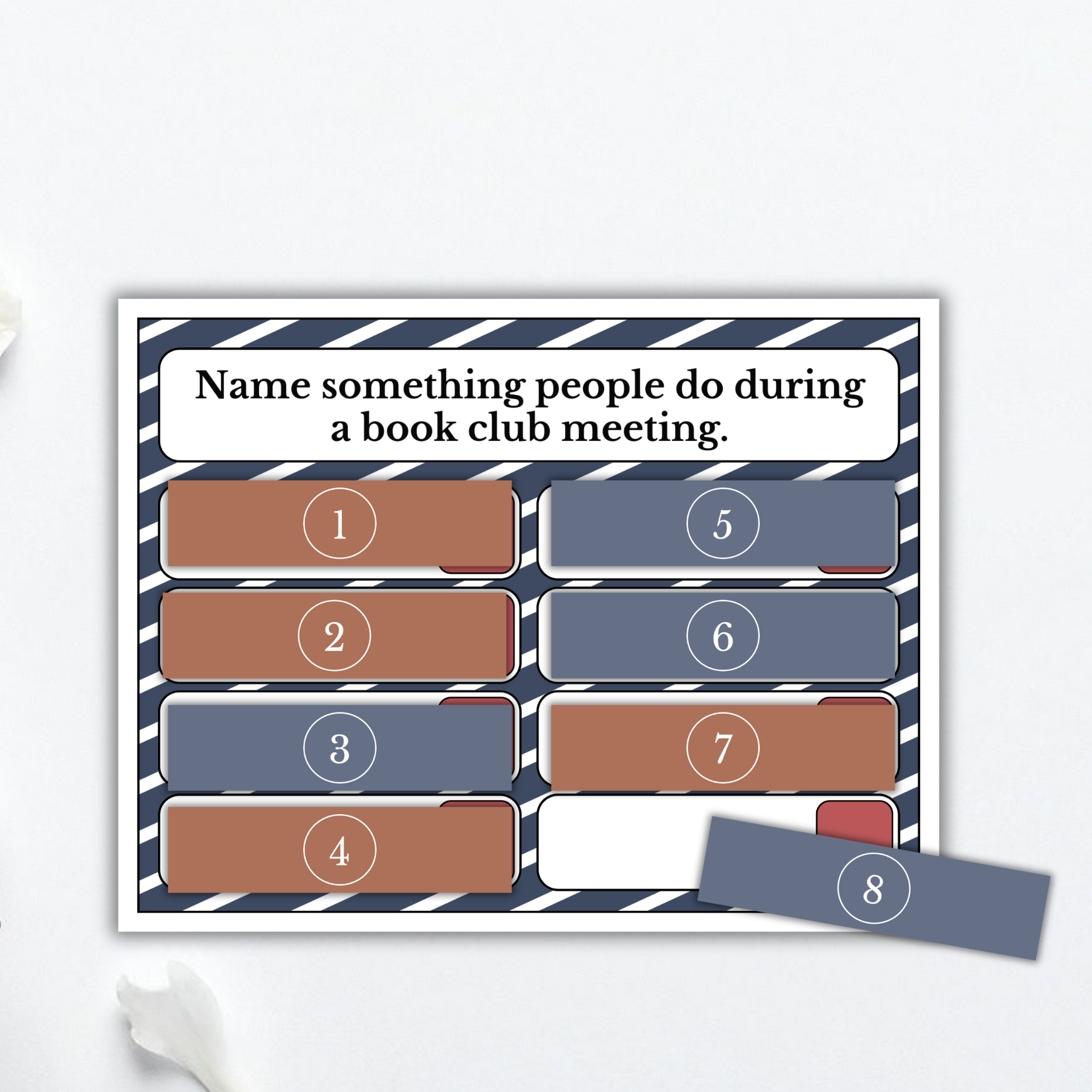 Book Club Squabble Game