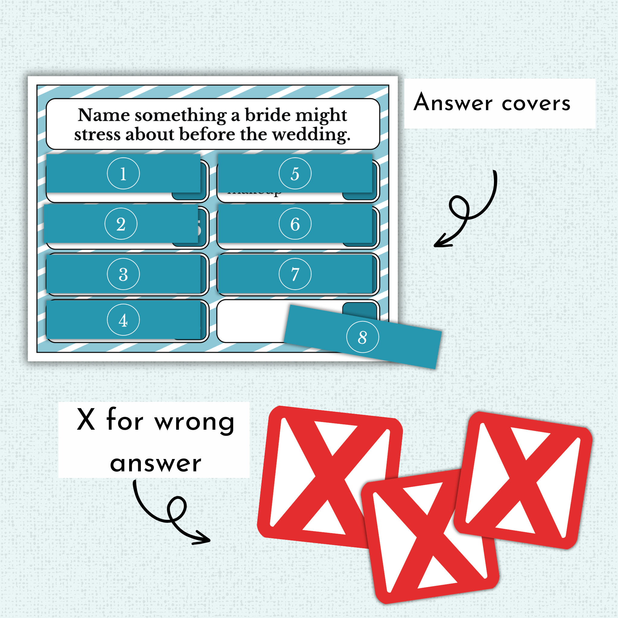 Bridal Shower Squabble Game