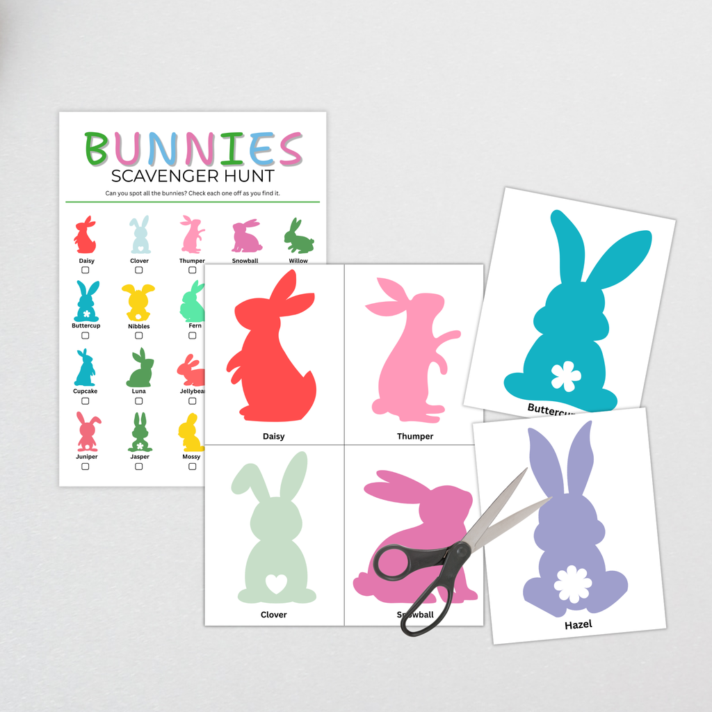 Bunnies Scavenger Hunt