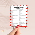 Canada Fun Facts Trivia