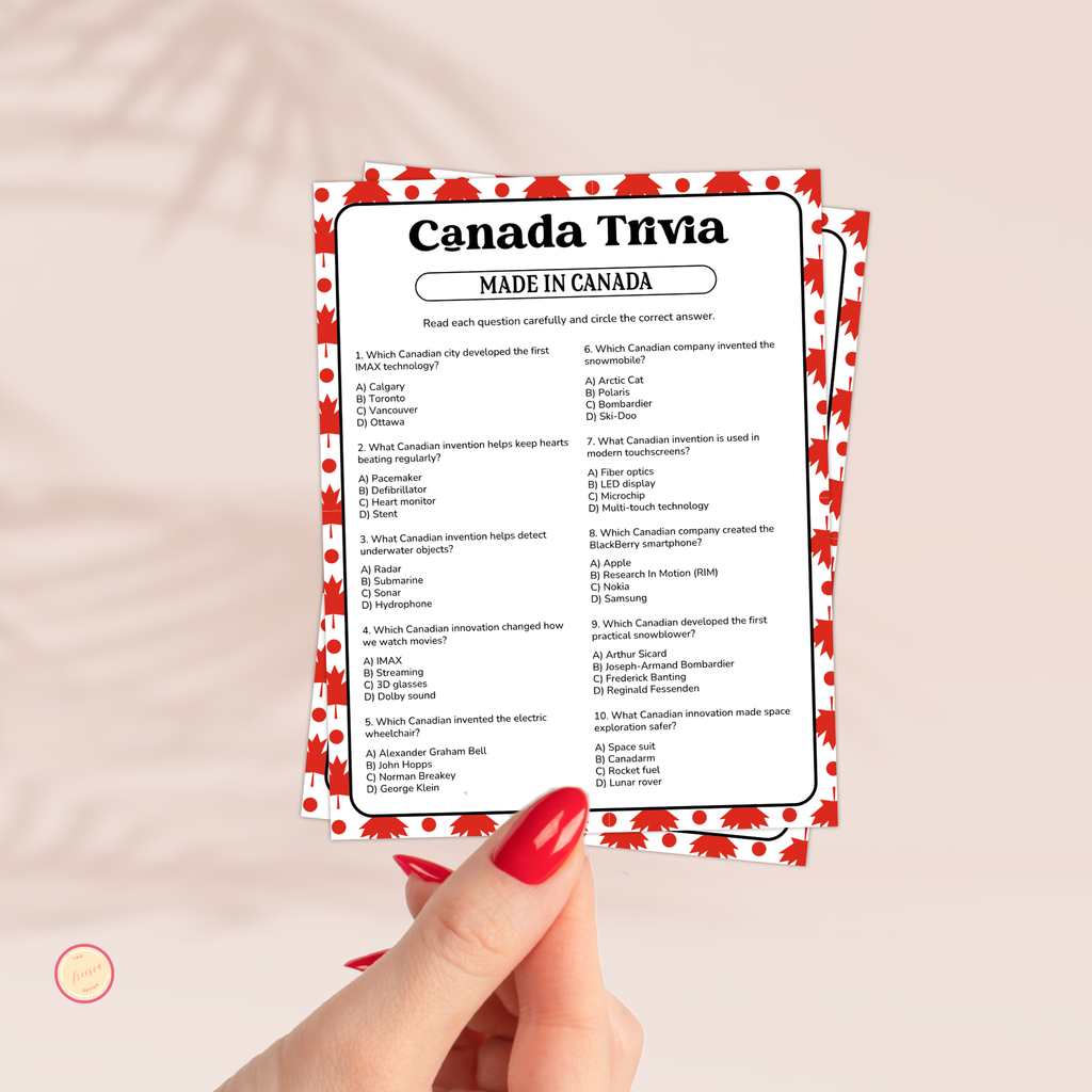 Made in Canada Trivia