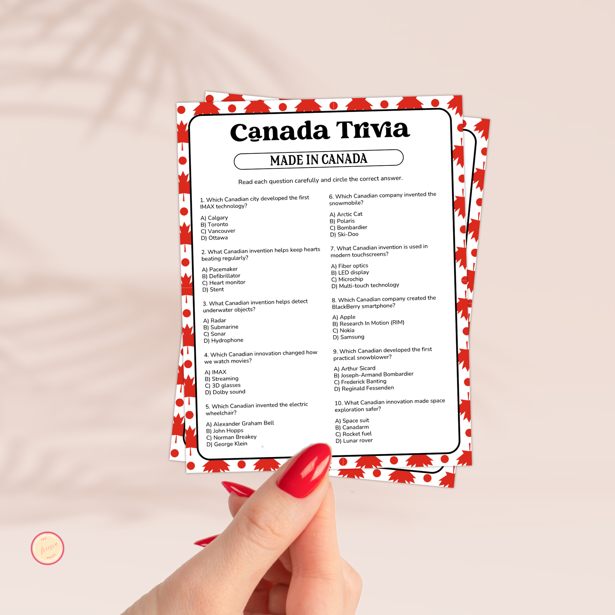Made in Canada Trivia