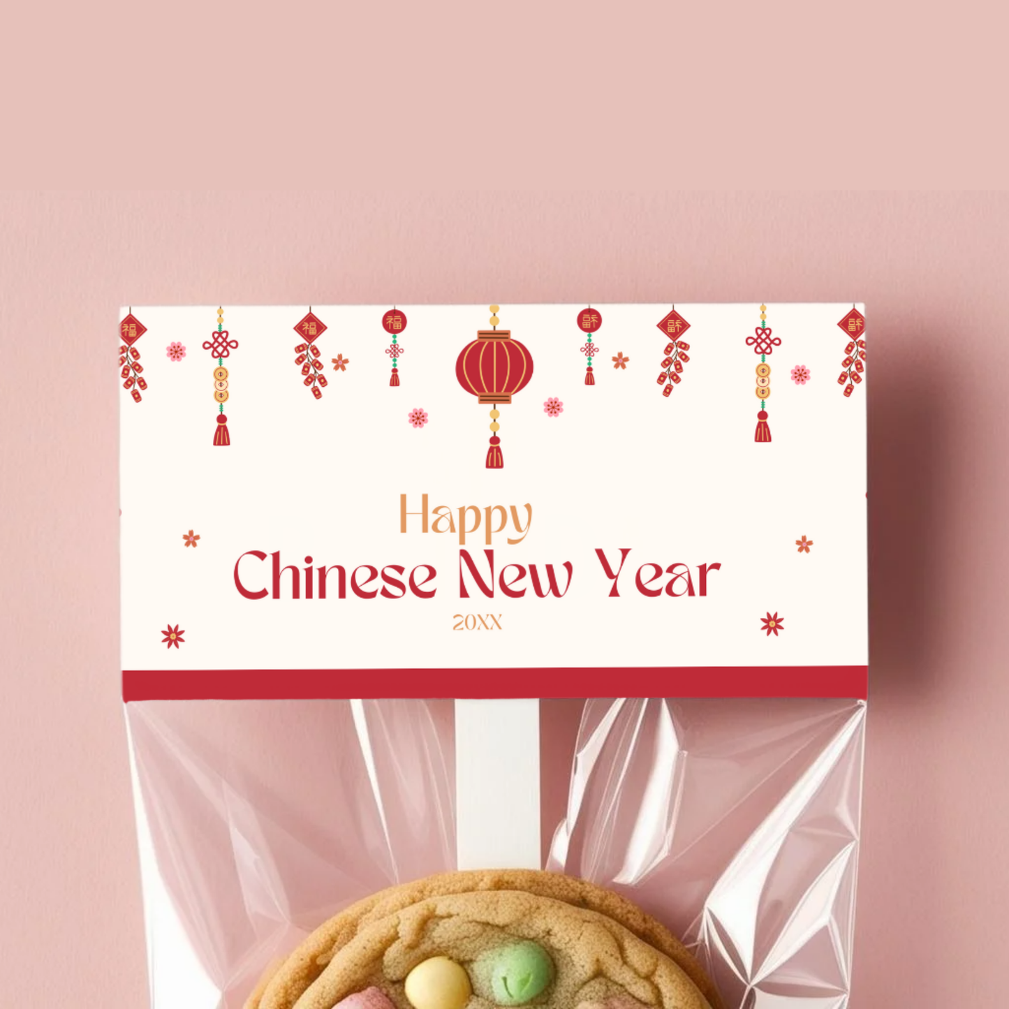 Chinese New Year Treat Bag Topper