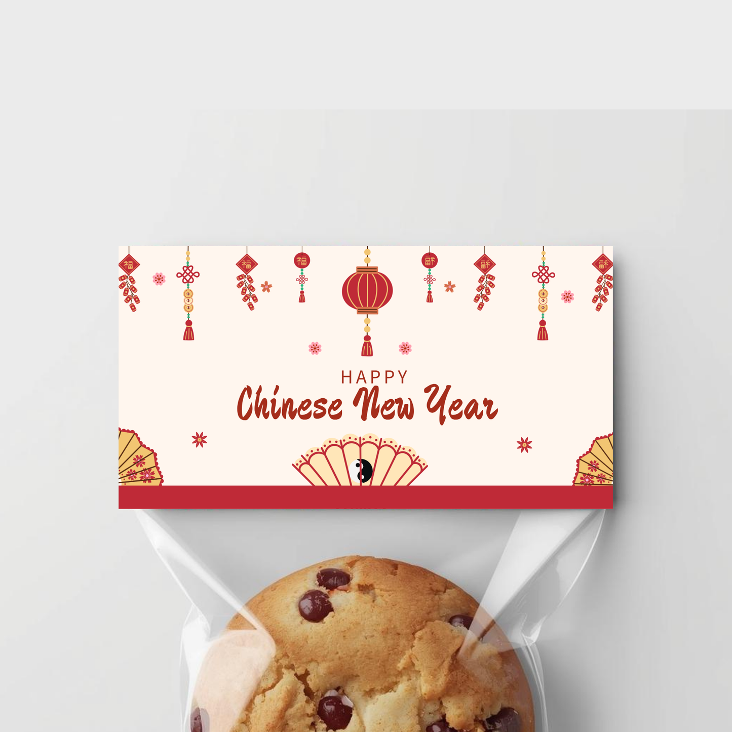 Lunar New Year Treat Bag Topper