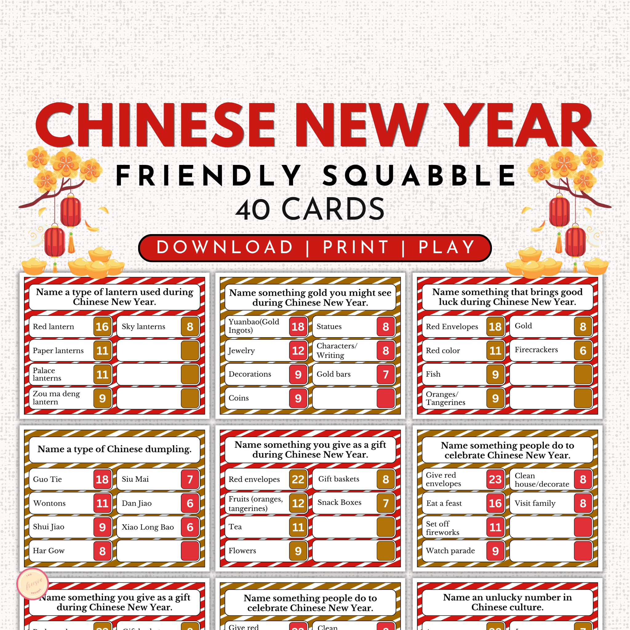 CNY Friendly Squabble Game