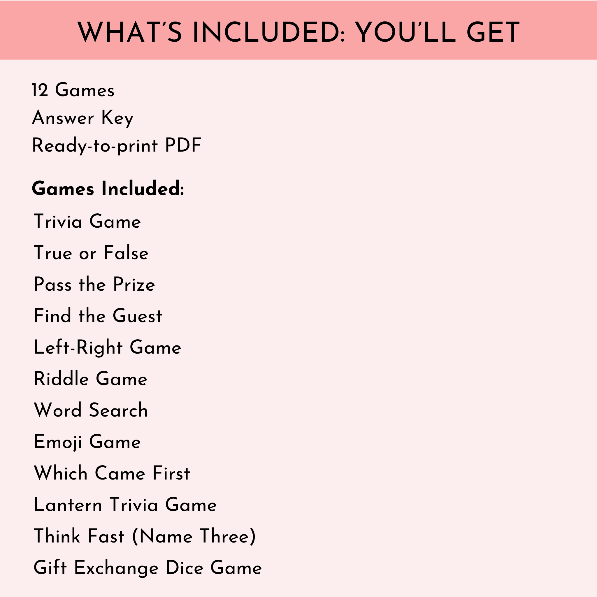 12 CNY Party Games