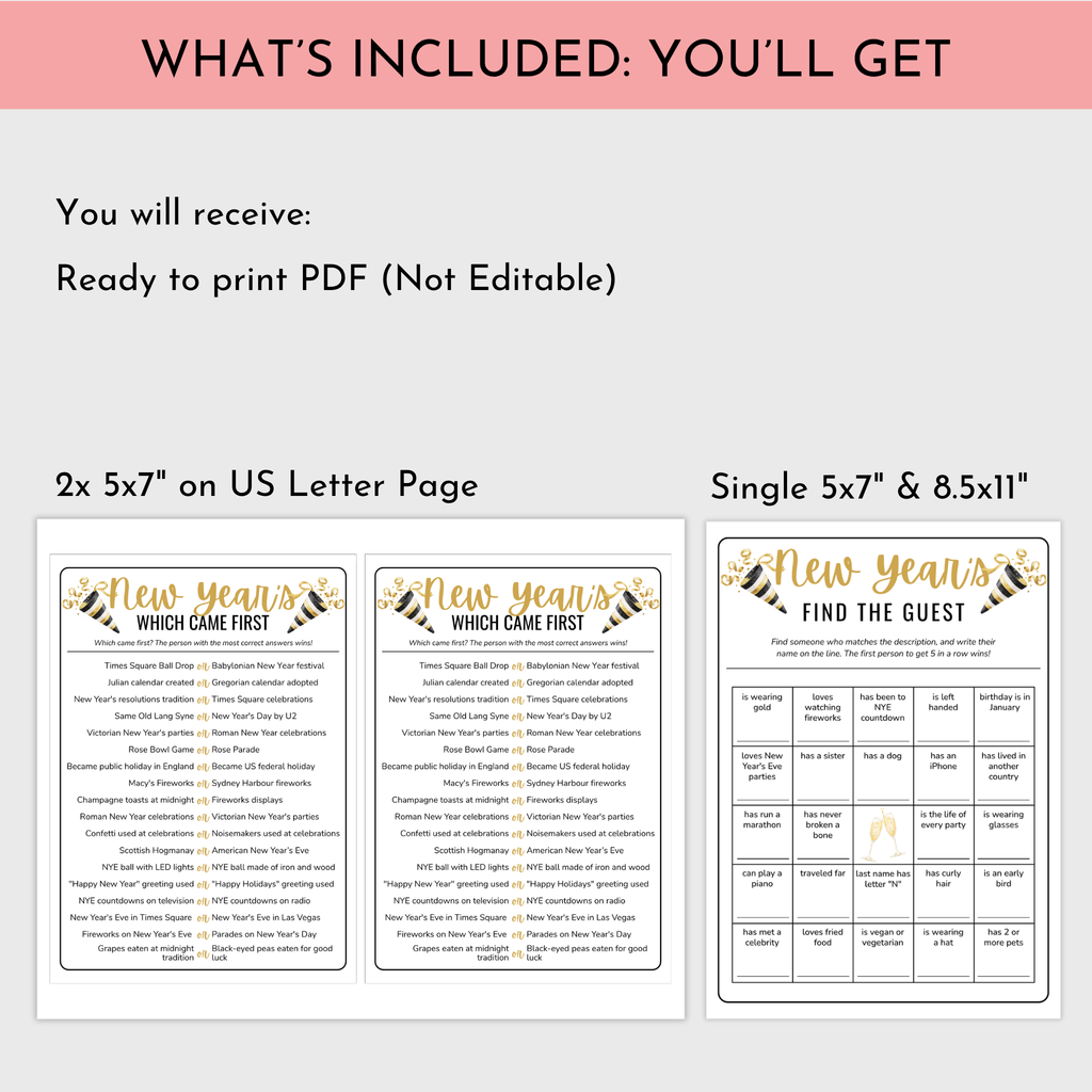 12 New Year's Party Games
