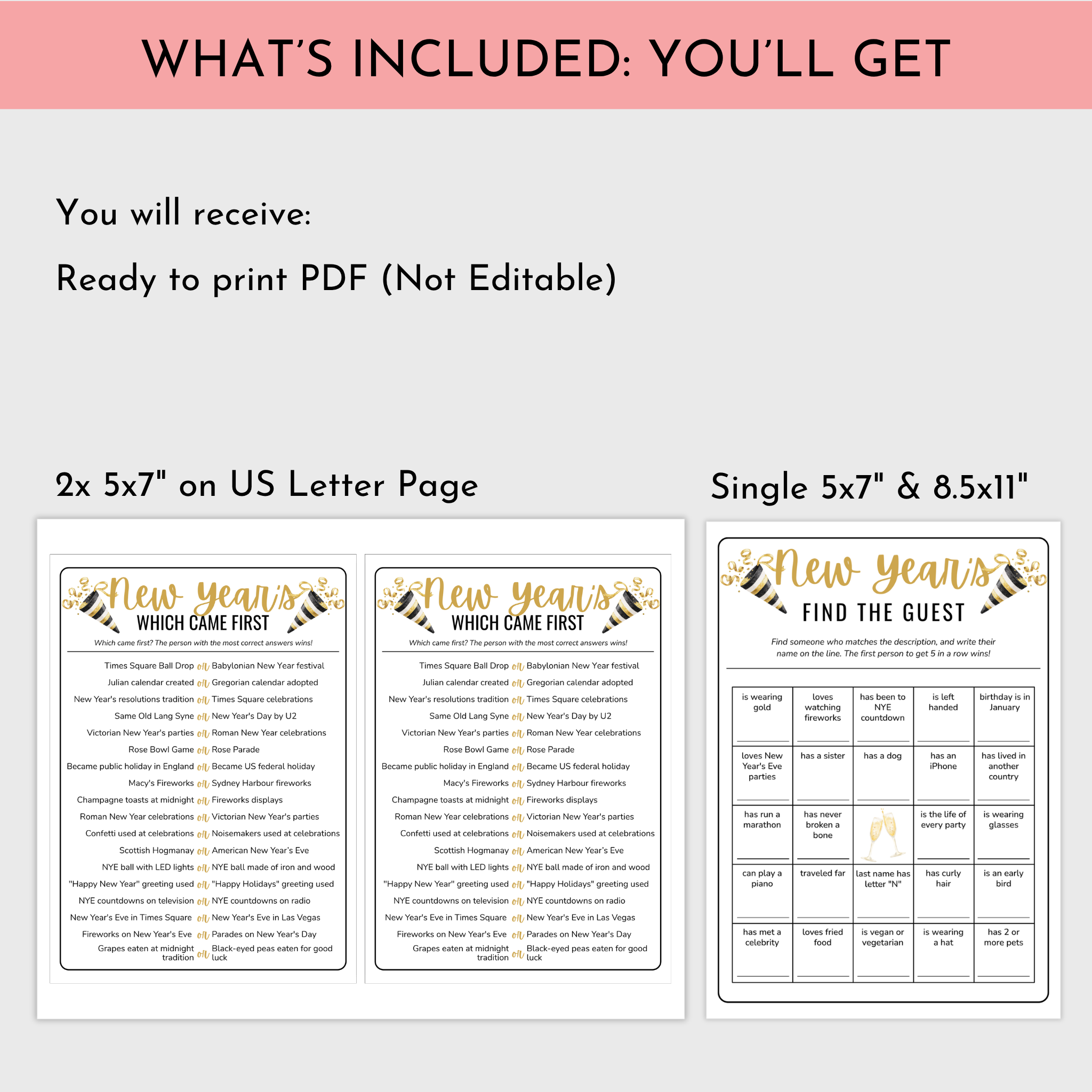 12 New Year's Party Games