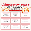 CNY Act It or Draw It