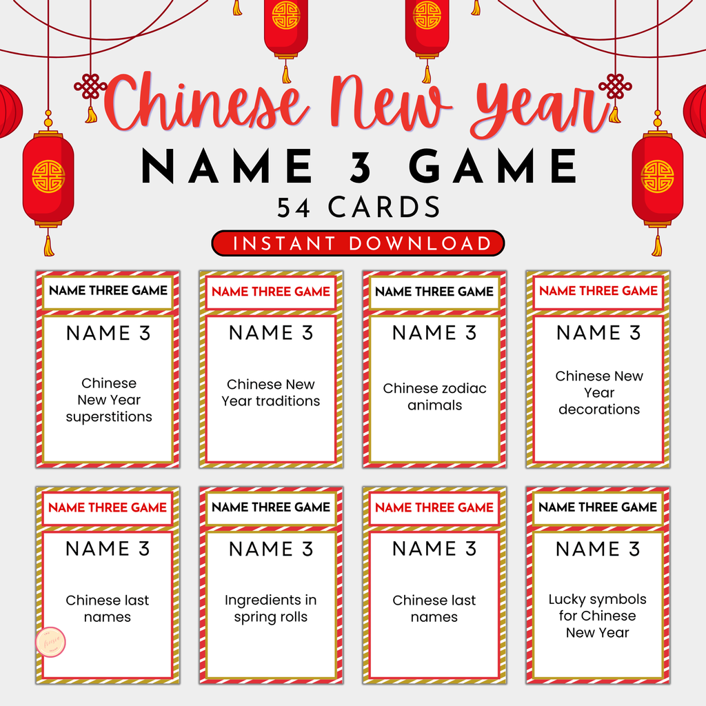 CNY Name 3 Game