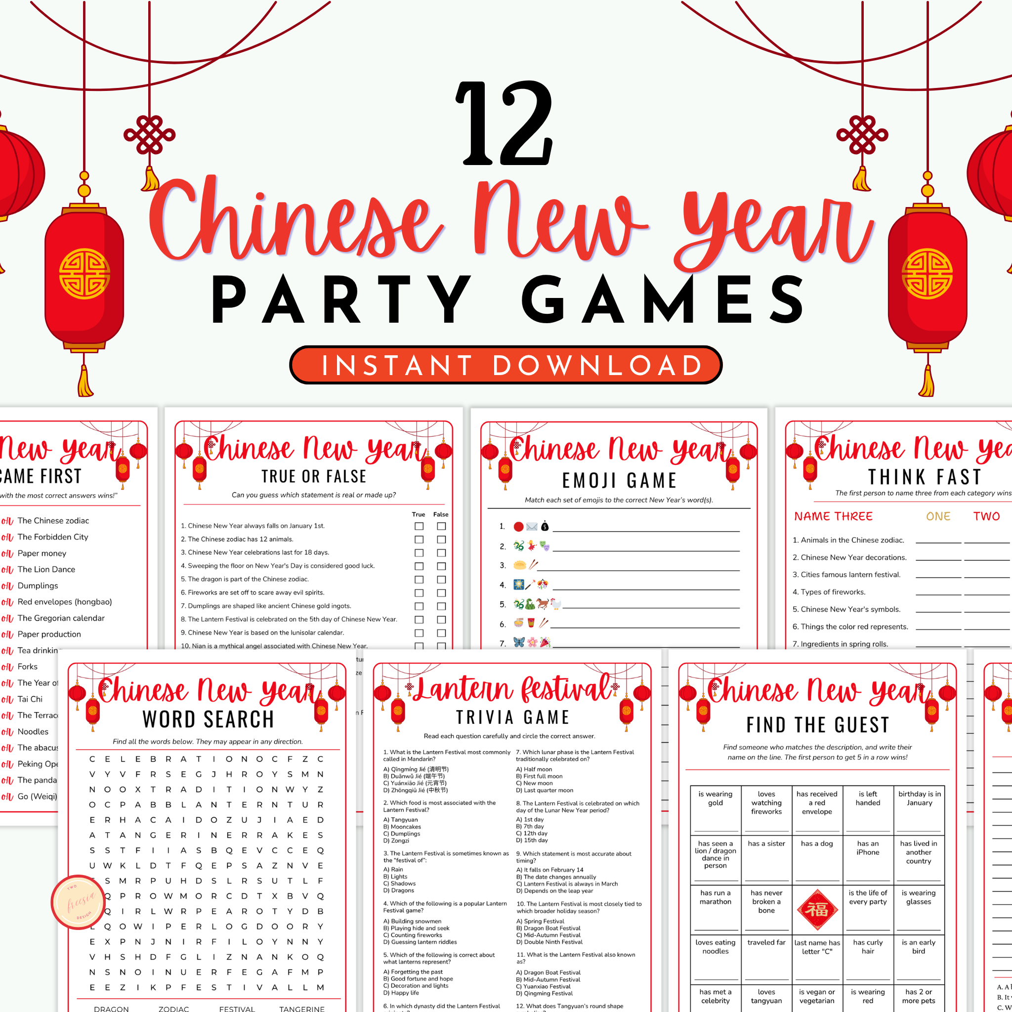 12 CNY Party Games
