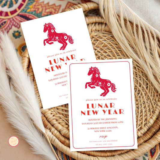 Chinese New Year Invitation | 2026