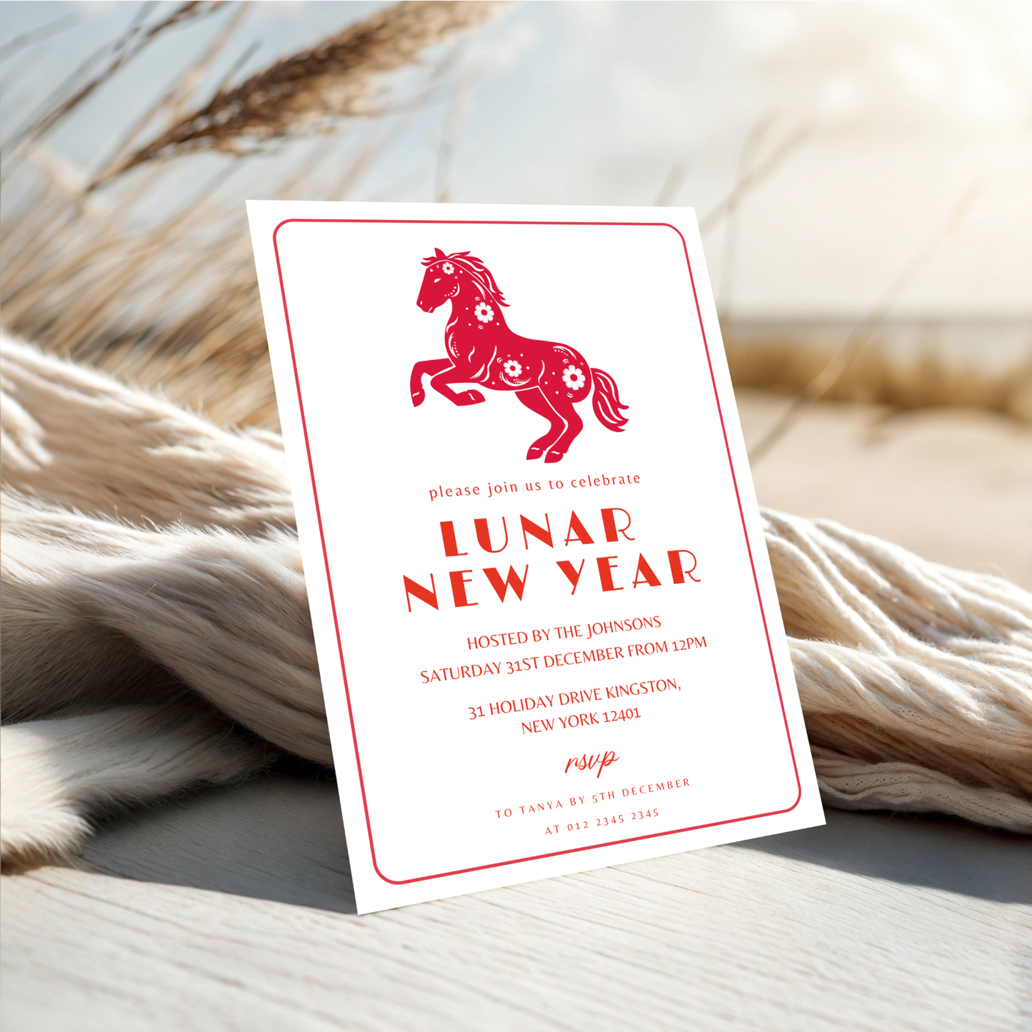 Chinese New Year Invitation | 2026