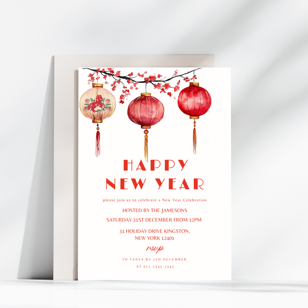 Chinese New Year Invitation