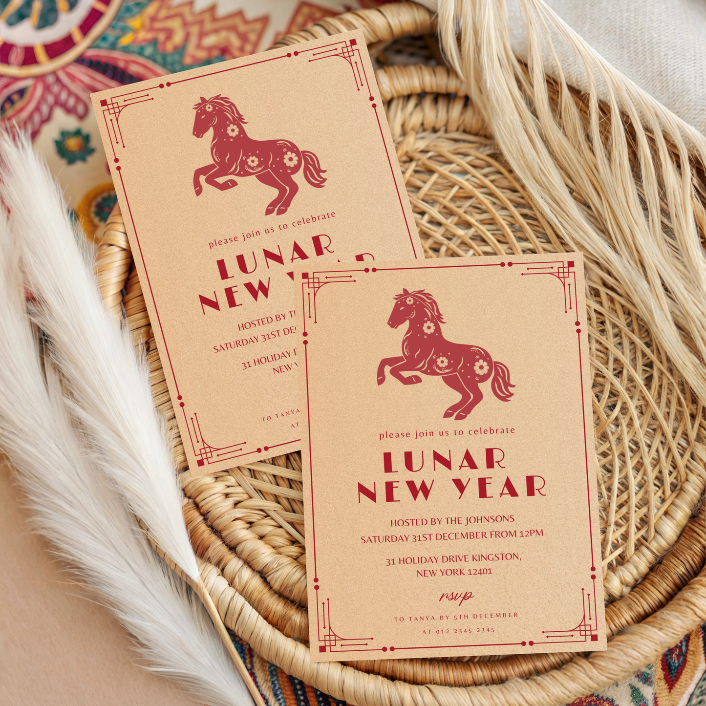 Chinese New Year Invitation