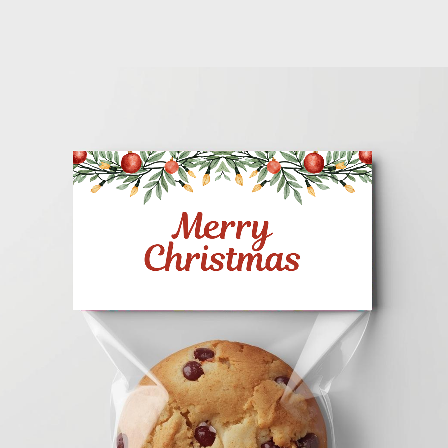 Christmas Treat Bag Topper