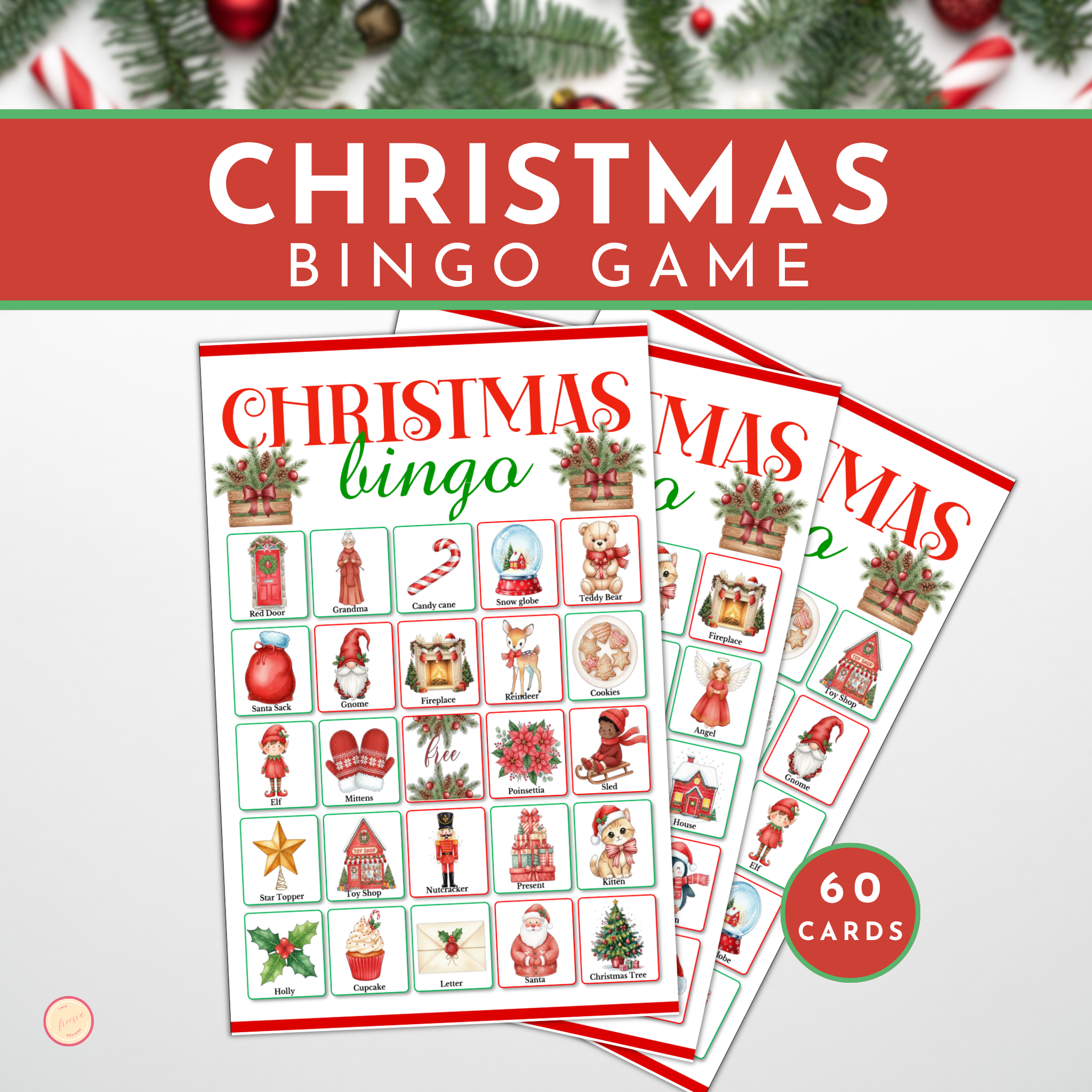 Christmas Bingo Game