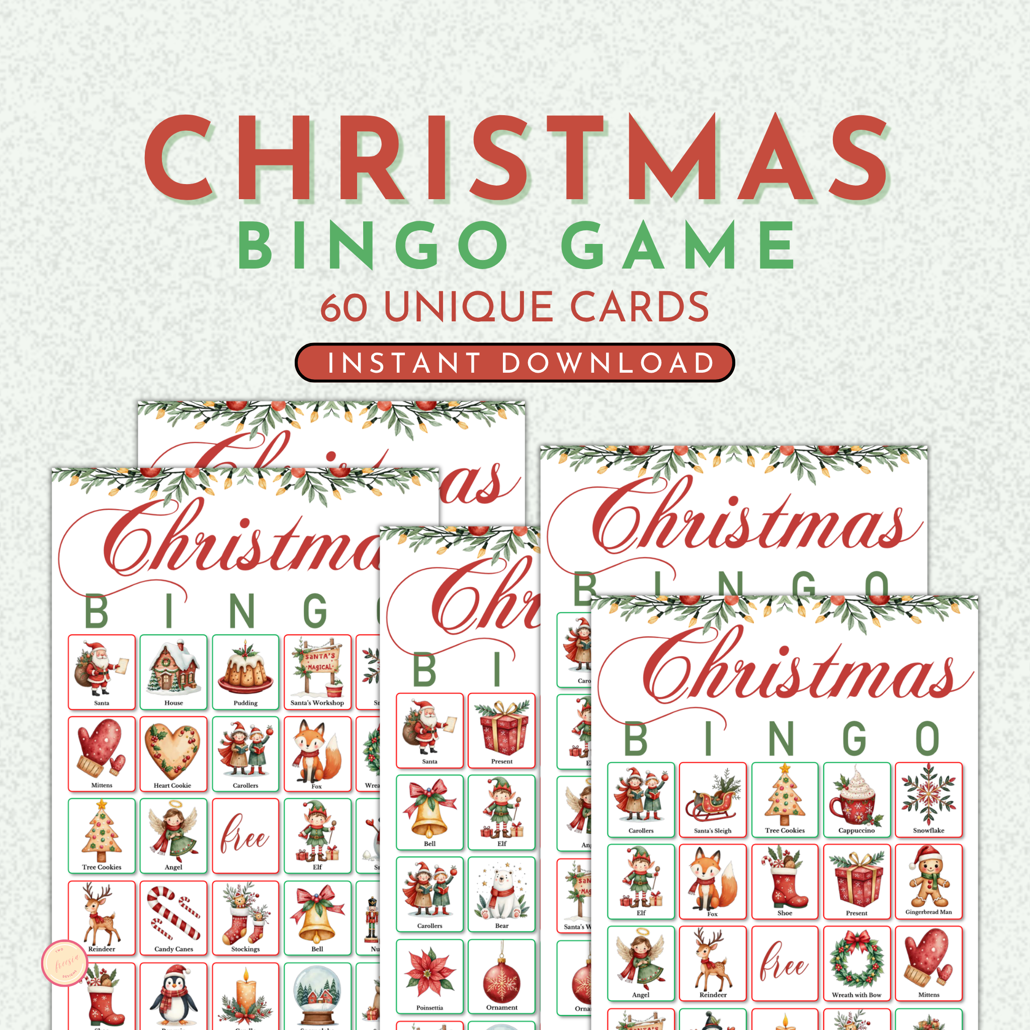 Christmas Bingo Game