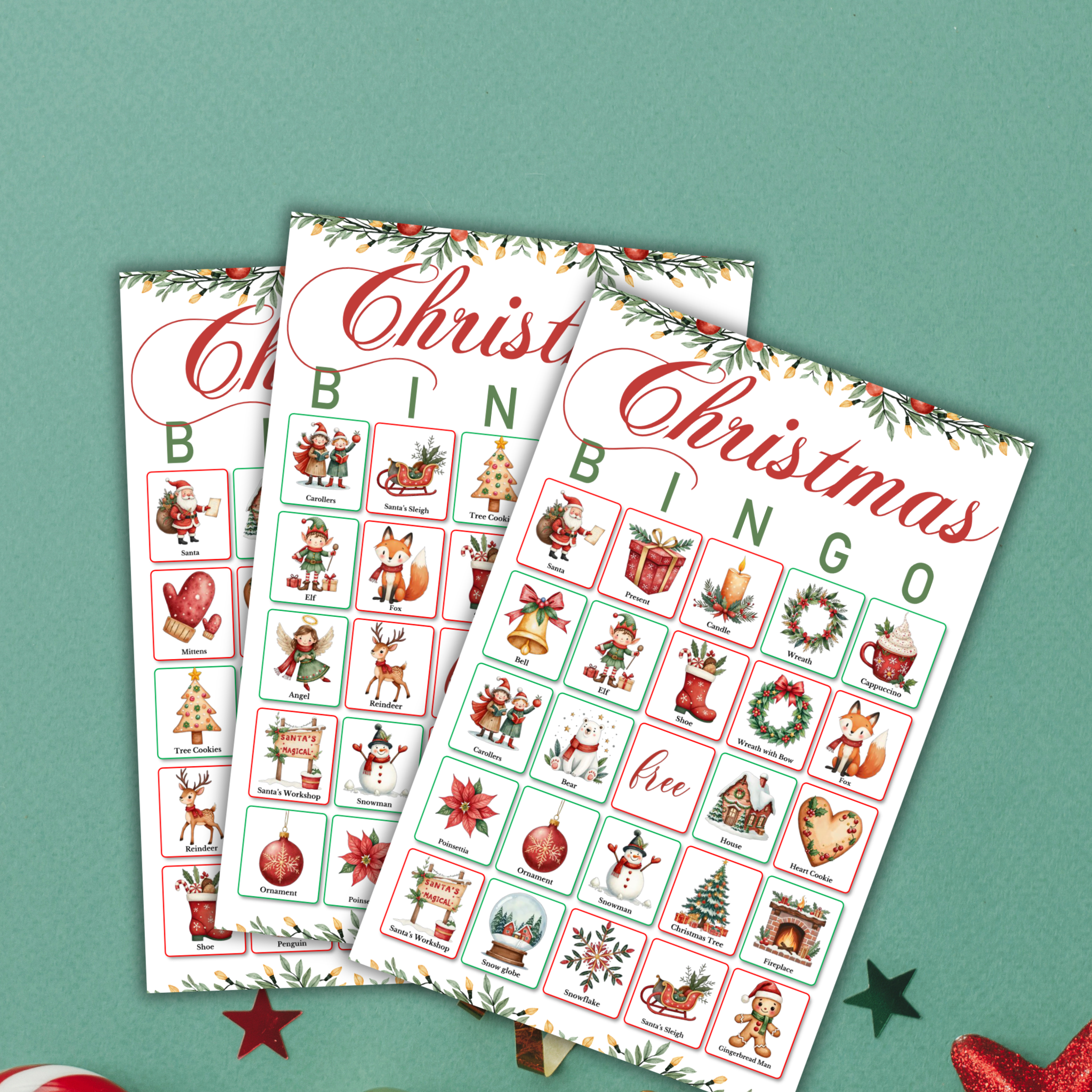 Christmas Bingo Game