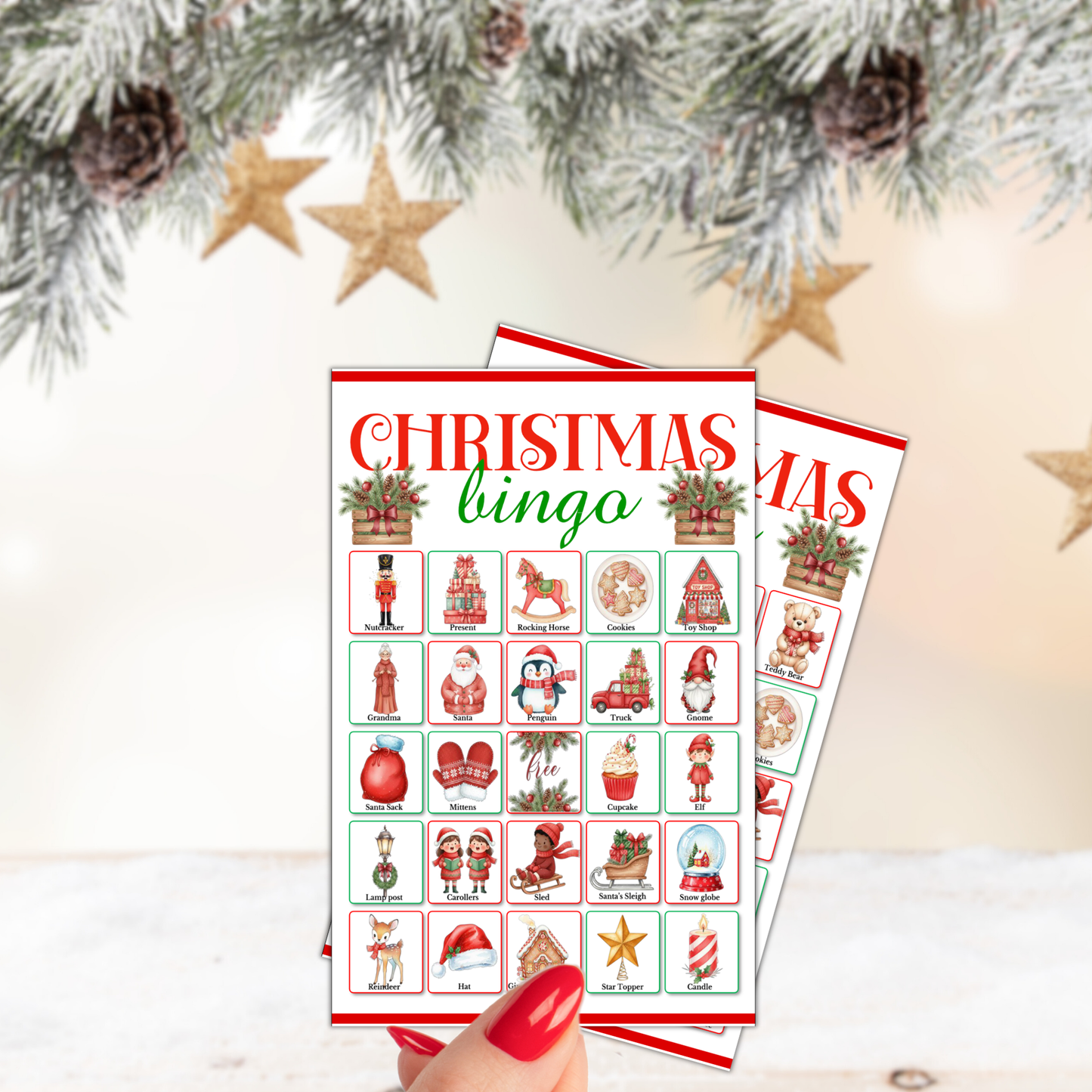 Christmas Bingo Game