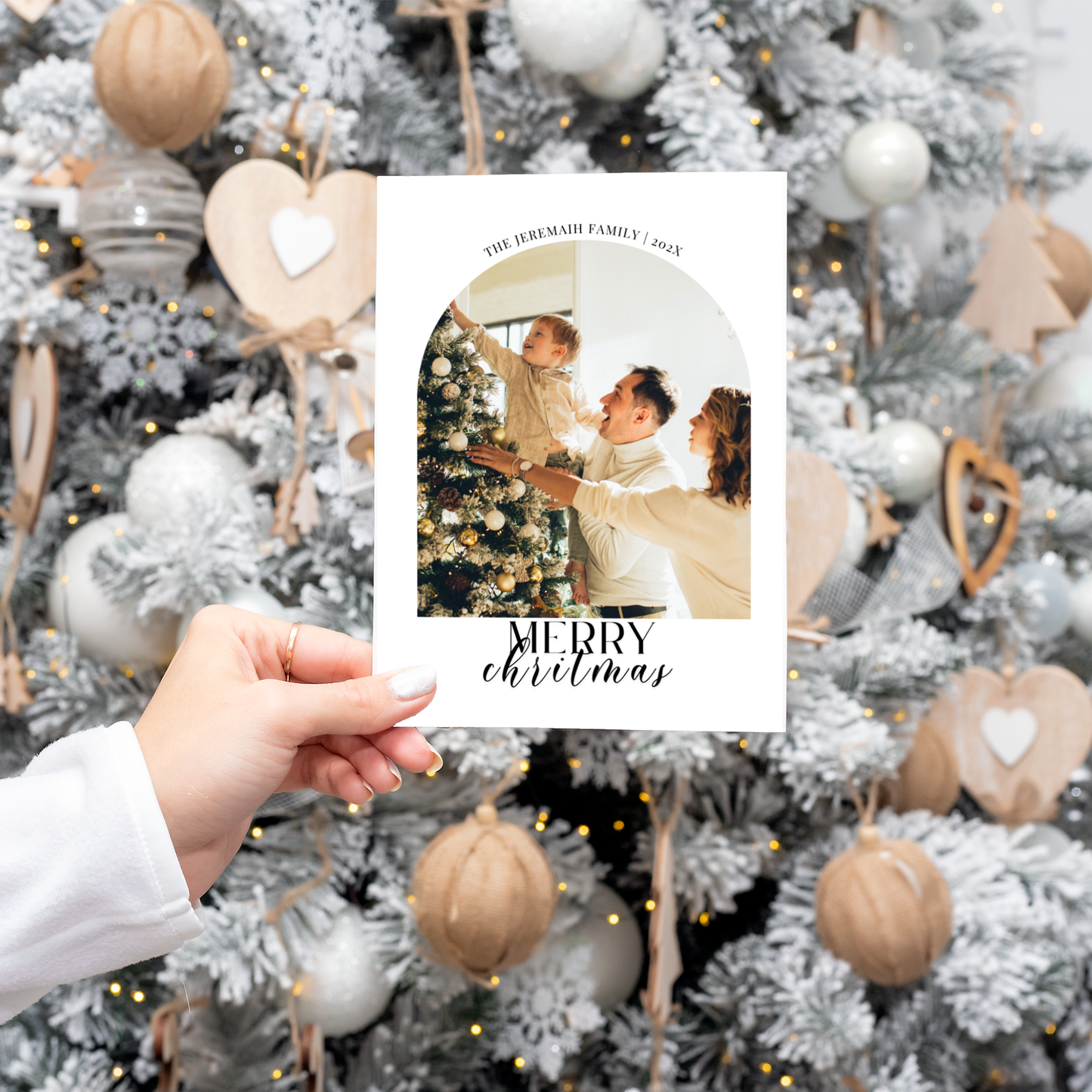 Holiday Photo Card Template