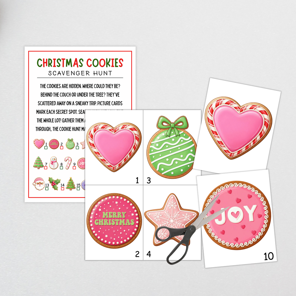Christmas Cookies Scavenger Hunt