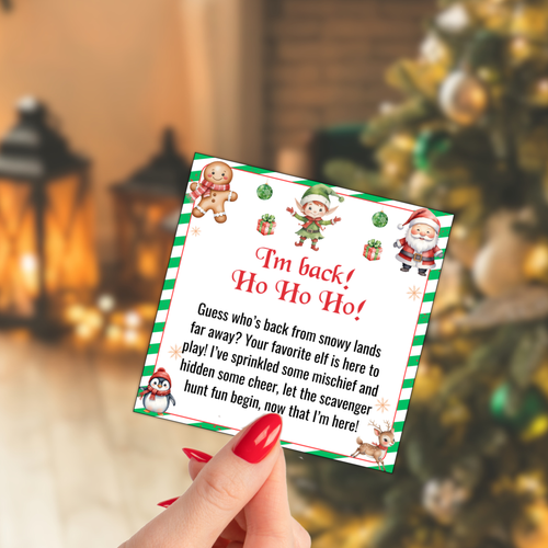 54 Elf Scavenger Hunt