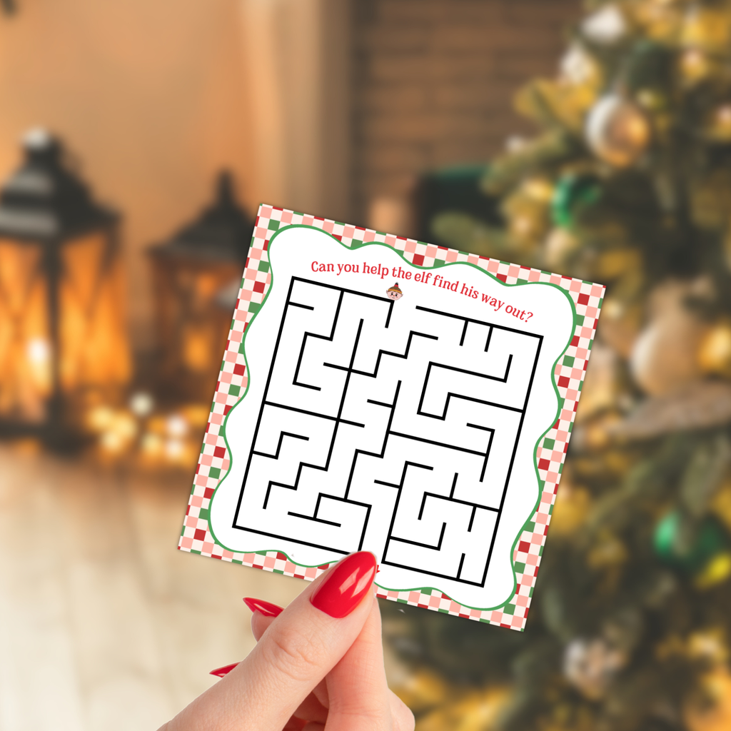 90 Elf Note Cards | Printable