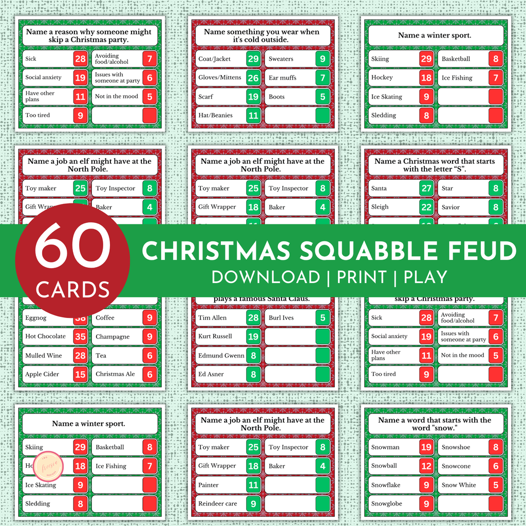 Christmas Squabble Feud